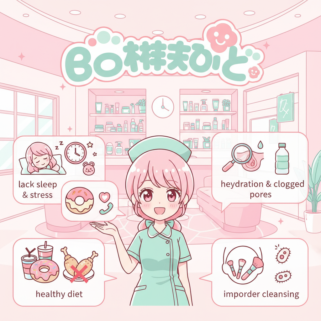 大人ニキビ スキンケア クリニックでよく聞かれた「大人ニキビ」の話 スキンケア