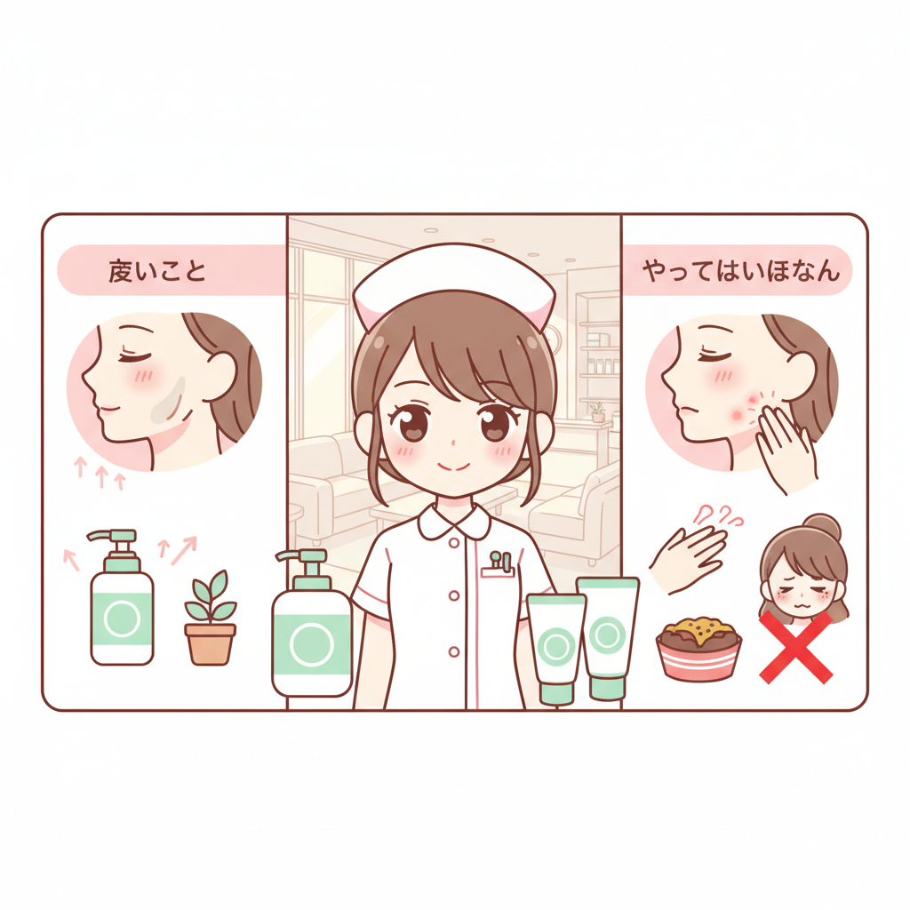 あごニキビ やってはいけない クリニックでよく聞かれた「あごニキビ やってはいけない」の話 スキンケア