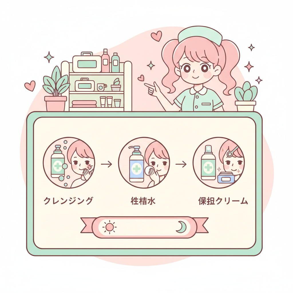 思春期ニキビ 皮膚科 正しい使い方・私のおすすめルーティン スキンケア